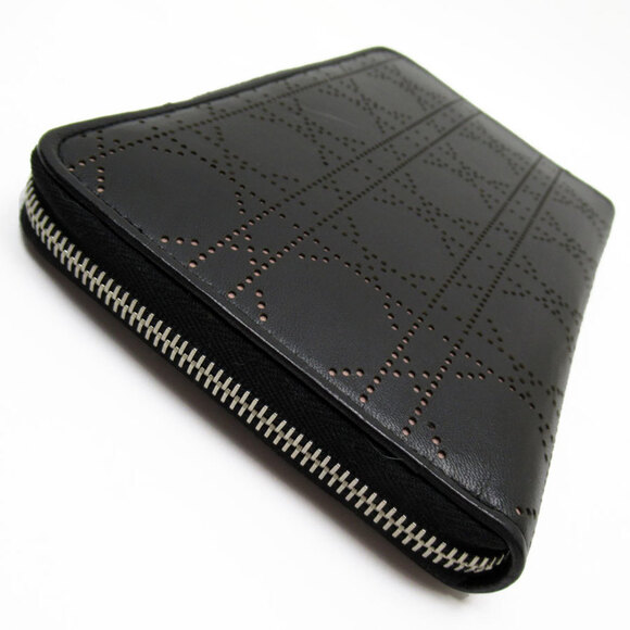 DIOR Black Leather Wallet - Picture 2 of 5